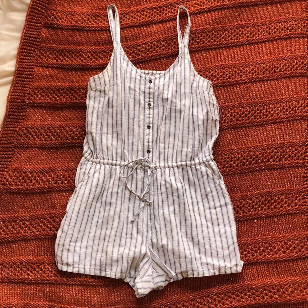 Old Navy linen romper